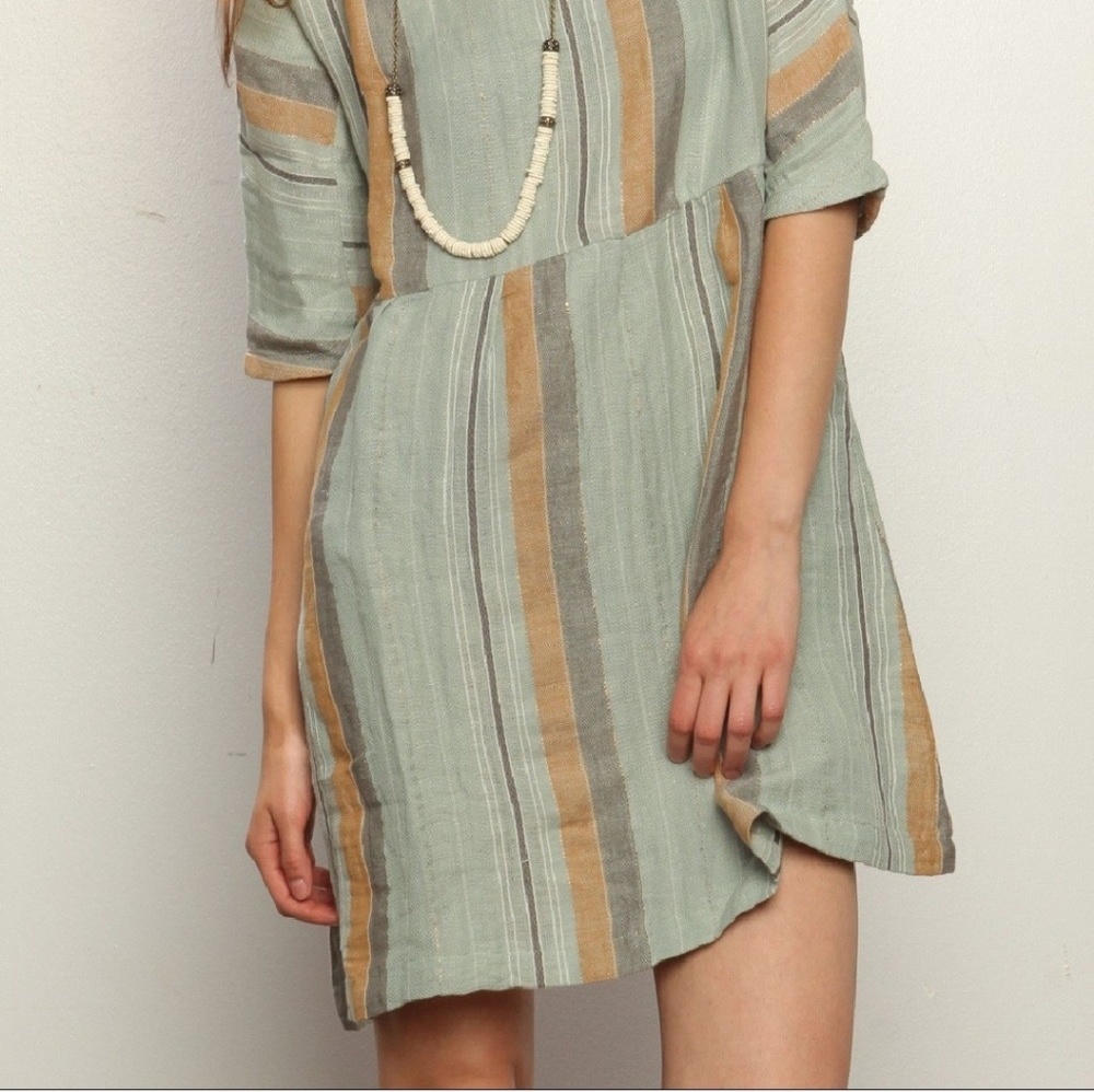 Ace & Jig Mini Dress in Glacier